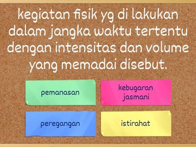 LATIHAN SOAL PJOK KELAS XI MPLB 