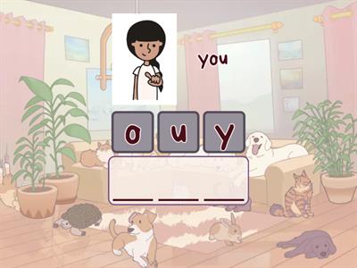 Object Pronouns Spelling Game