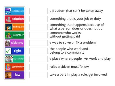 Citizenship Vocabulary