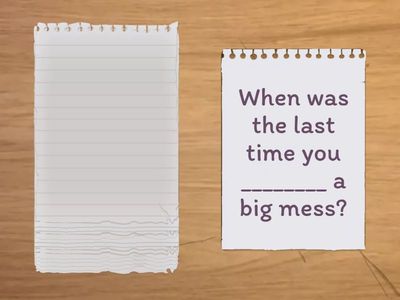 Do, make and take; speaking cards