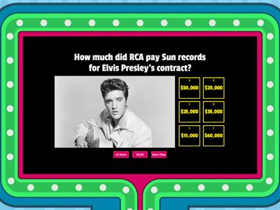 Elvis Presley Triva