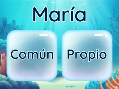 Nombres Propios y Comunes