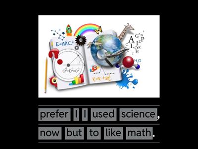 Used to (School Subjects) - Grammar 