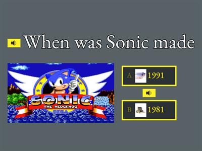 Sonic quiz