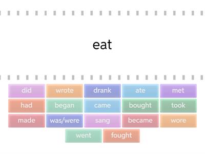 Неправильные глаголы