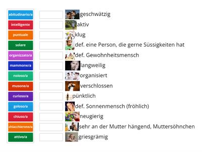 Persone e personalità I