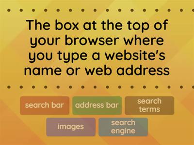 4 - Internet Basics - Search Terms