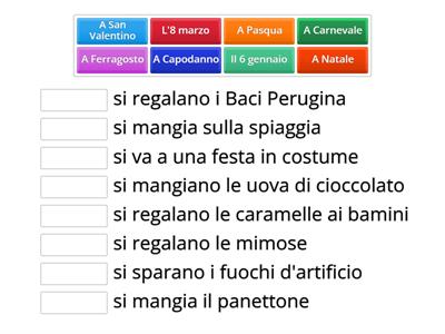 Le feste italiane 1