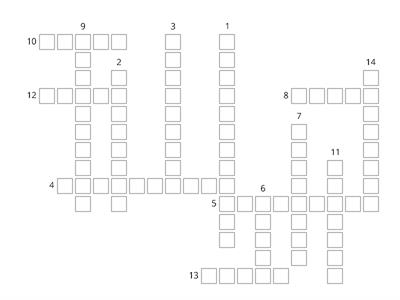 IELTS Crossword