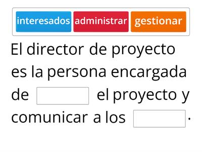 Gestión de Proyectos