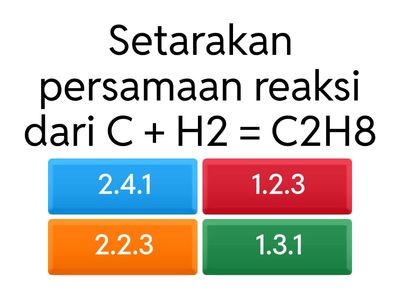 Persamaan Reaksi
