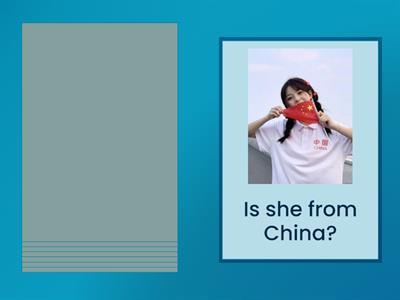 To be: short answers (speaking cards)