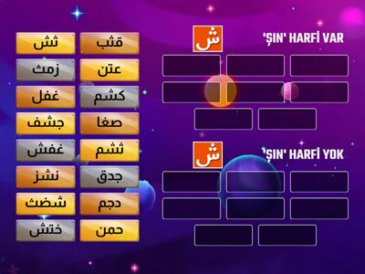 'ŞIN' HARFİ VAR YOK