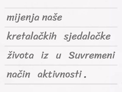 Brinemo se za svoje zdravlje
