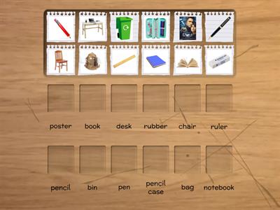 classroom objects