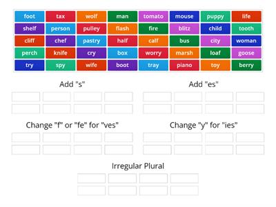 Plural Nouns 1