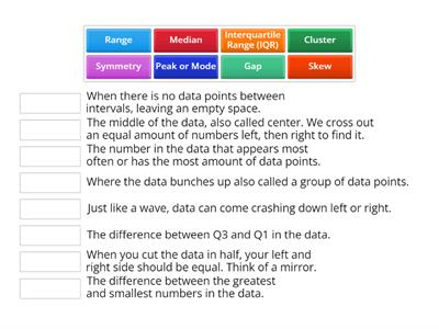 Statistics Vocabulary