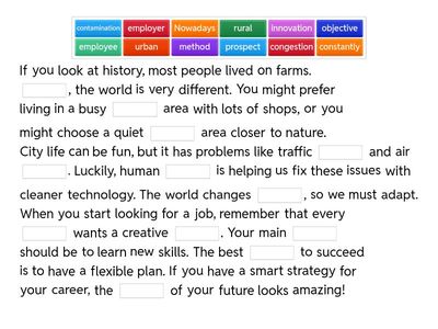 Future Living and Work -G