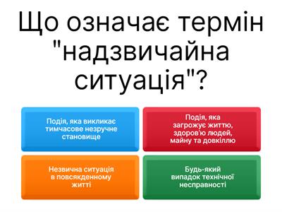 Безпека життєдіяльності