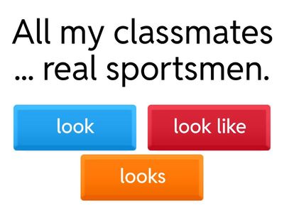 6-1 Look or Look like-