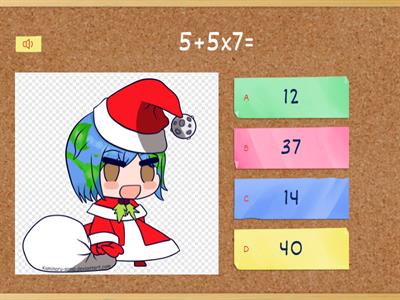 Matemáticas  divertidas (Operaciones combinadas)