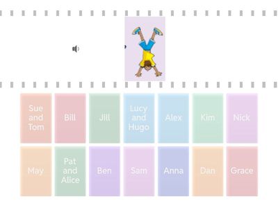 Cambrige young learners names