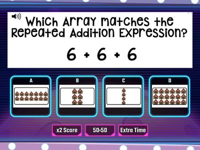 Arrays with Repeated Addition (Ms. B)