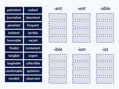 M9W2 Pattern Sort