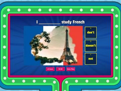 simple present negative