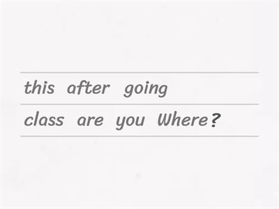 Present continuous for future arrangements. 