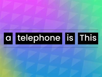 use the telephone week 11