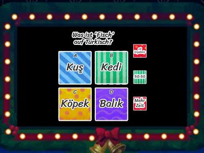 Tiere auf Türkisch und Deutsch