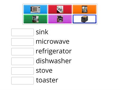 Kitchen Vocabulary 