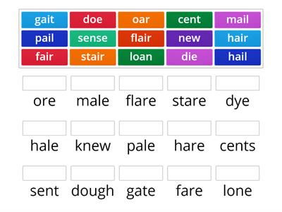 Level 6 Homophones