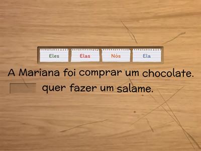 3ANO- GRAMÁTICA: pronomes pessoais