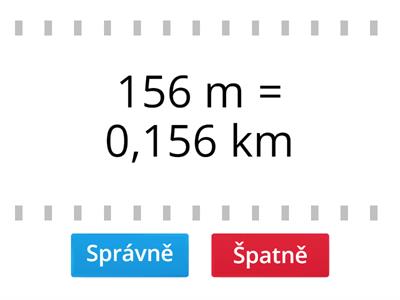 Převody jednotek délky, hmotnosti a času