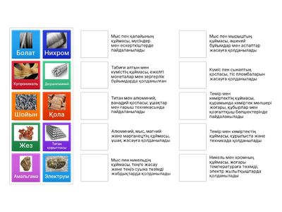 Металдар құймалары 