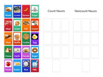 Count and Noncount Nouns
