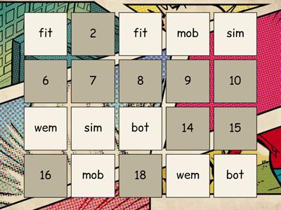 Closed syllable non words