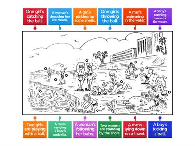 [24] Verbs of Movement: At the beach