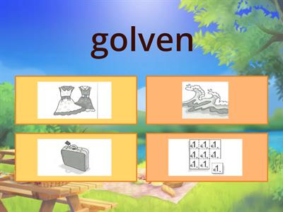  VLL - kern9 - woordjes lezen - oefening 3  -- quiz --- lezen