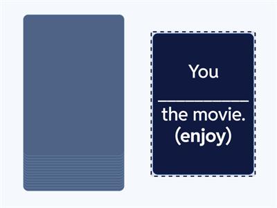 Simple Past AFF (regular verbs)