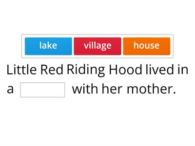 AS3 Unit 7 Little Red Riding Hood