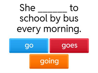 English Grammar Quiz A2 for schools