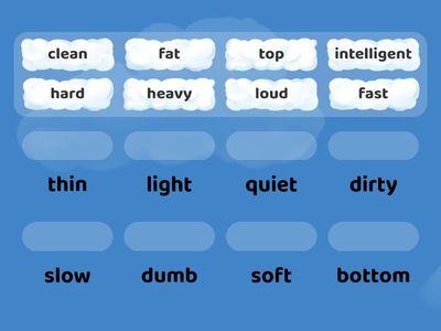 Adjectives and their Opposites - A1/A2