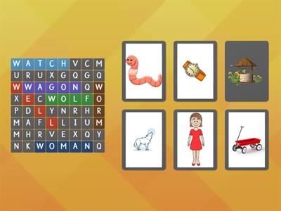 Знайти слова на W