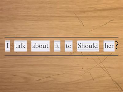 Inversion with modals verbs