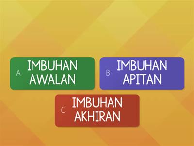 TULISAN JAWI TAHUN 3: IMBUHAN