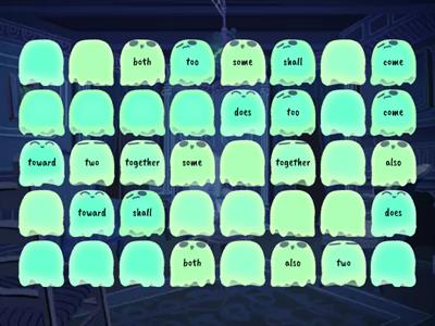 Unit 1-4 JUST WORDS HF Words