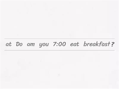 Questions - with Do / Does